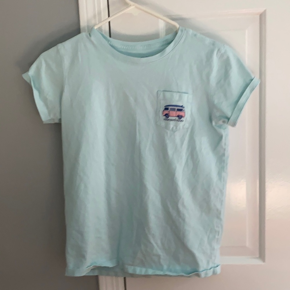 Vineyard vines girls pocket tee- size L(14)